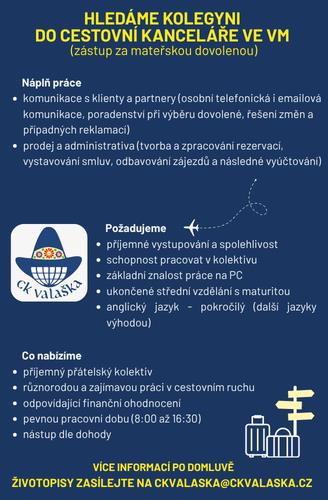 nabídka pracovní pozice